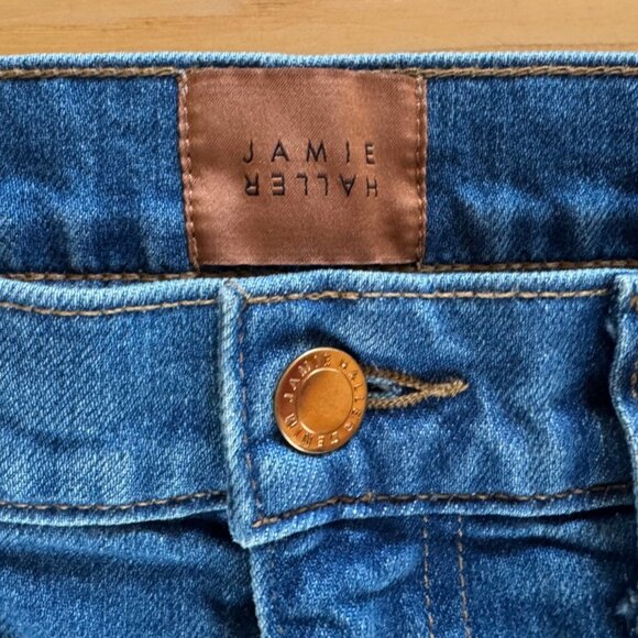 LIKE NEW - Jamie Haller The Kenickie Jean in Distressed Indigo - Picture 4 of 5